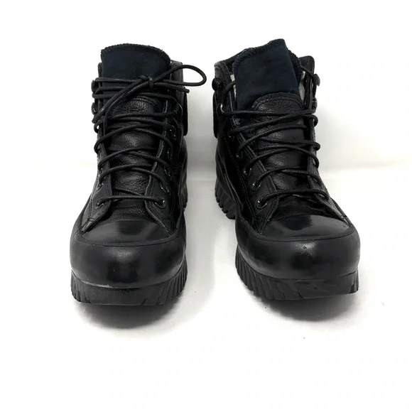 Leather Converse All Star Weatherproof High-Tops Boots Sneakers Unisex - Picture 4 of 16